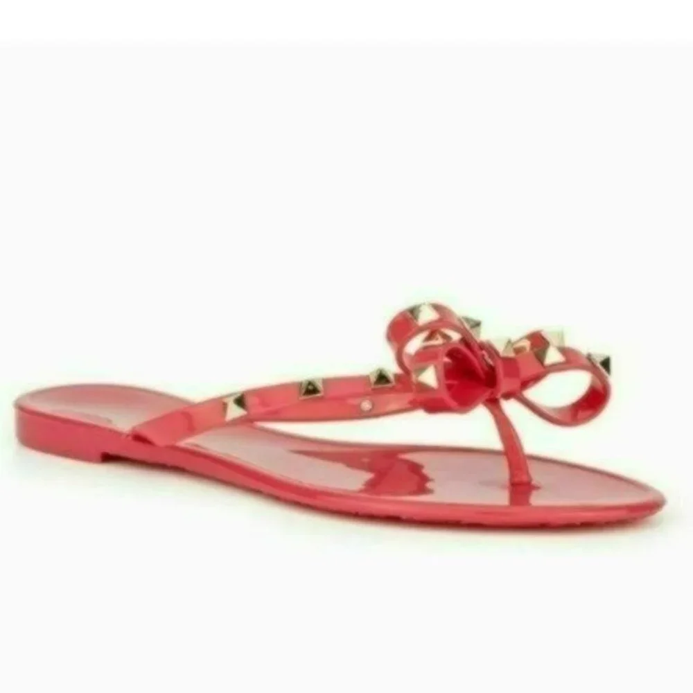 Olivia Miller Valtos Jelly Sandals-7 - Picture 5 of 7